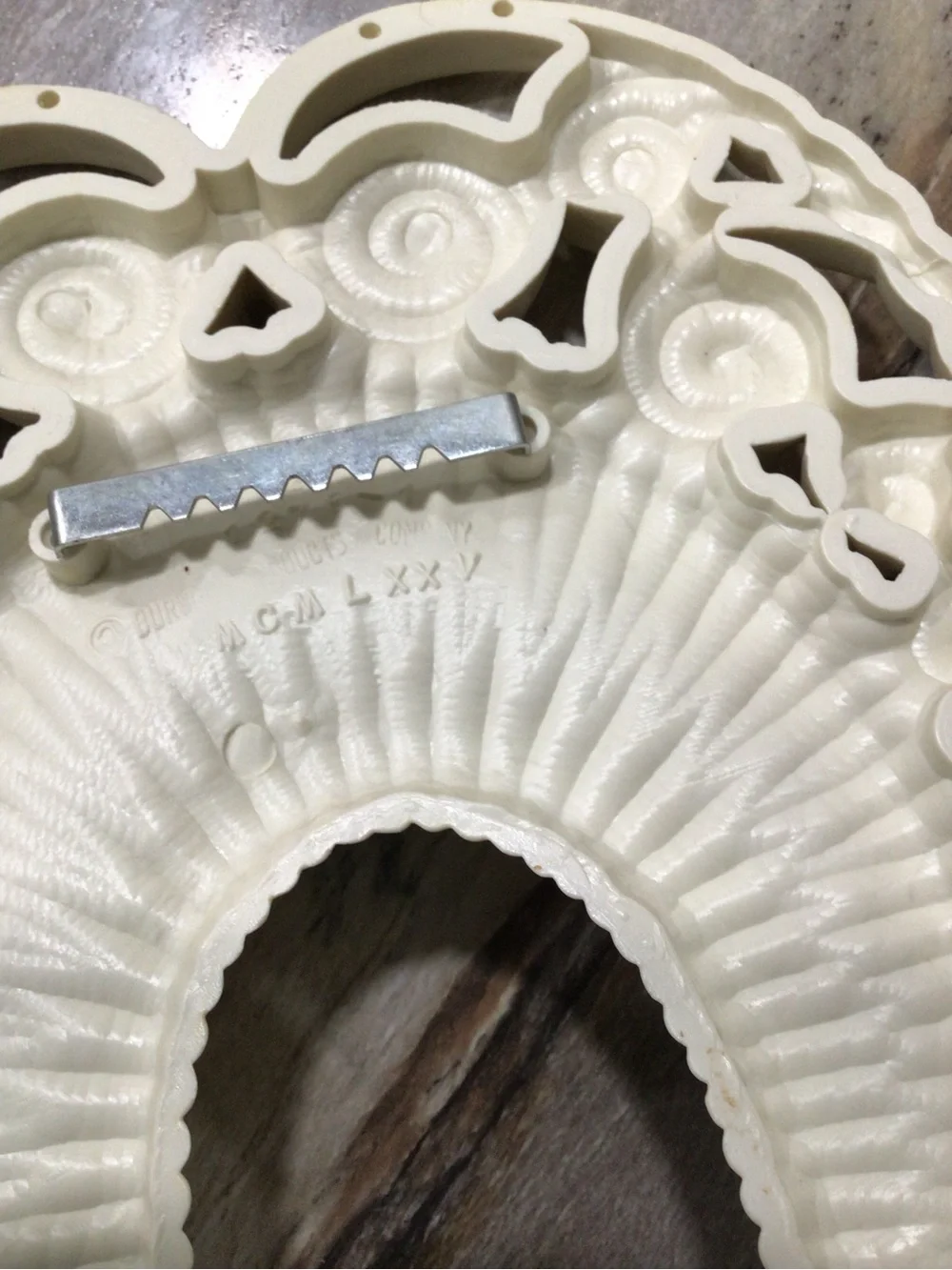 Vintage 1975 Burwood Products Faux Wicker Wall Sconce Pair MCM Boho Rattan 17